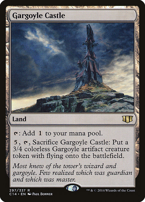 Commander 2014 - 297 - Gargoyle Castle - Rare - C - Non-foil