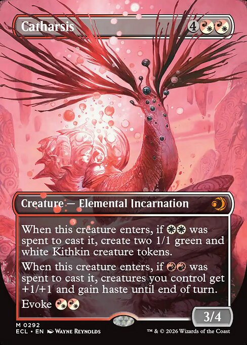 Lorwyn Eclipsed - 292 - Catharsis - Mythic - WR - Non-foil