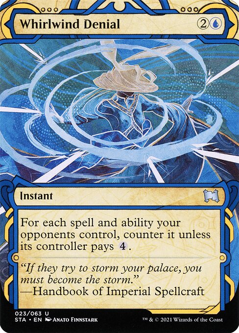 Strixhaven Mystical Archive - 23 - Whirlwind Denial - Uncommon - U - Foil