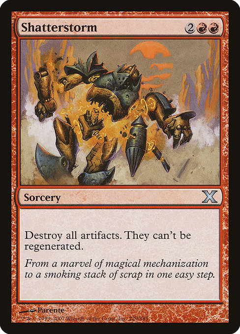 Tenth Edition - 229 - Shatterstorm - Uncommon - R - Non-foil