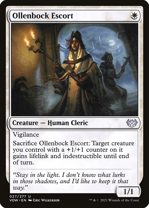 Innistrad: Crimson Vow - 27 - Ollenbock Escort - Uncommon - W - Non-foil