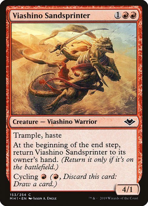 Modern Horizons - 153 - Viashino Sandsprinter - Common - R - Non-foil