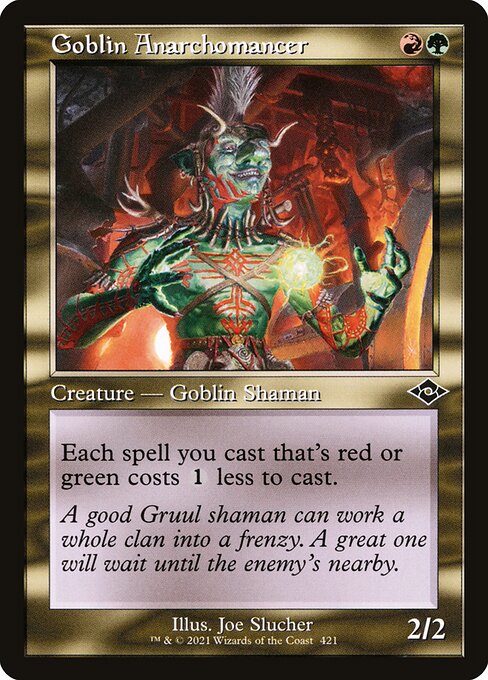 Modern Horizons 2 - 421 - Goblin Anarchomancer - Common - RG - Non-foil
