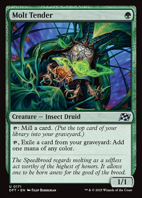 Aetherdrift - 171 - Molt Tender - Uncommon - G - Non-foil