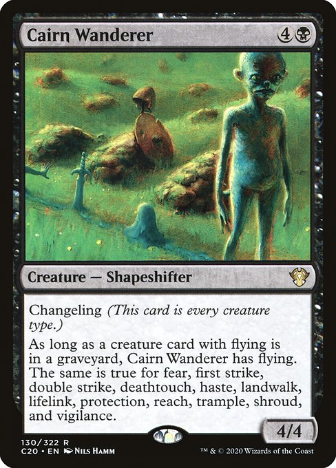 Commander 2020 - 130 - Cairn Wanderer - Rare - B - Non-foil