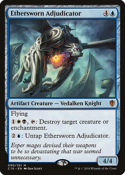 Commander 2016 - 90 - Ethersworn Adjudicator - Mythic - U - Non-foil