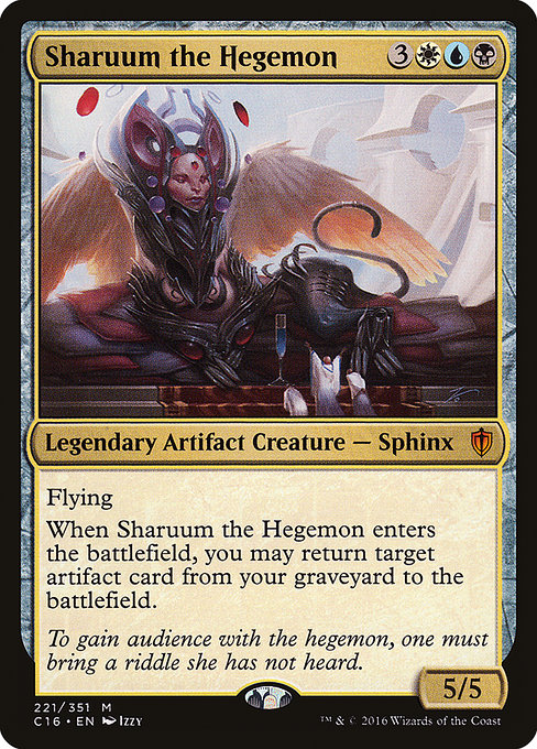 Commander 2016 - 221 - Sharuum the Hegemon - Mythic - Multi - Non-foil
