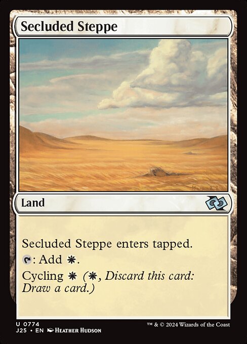 Foundations Jumpstart - 774 - Secluded Steppe - Uncommon - C - Non-foil