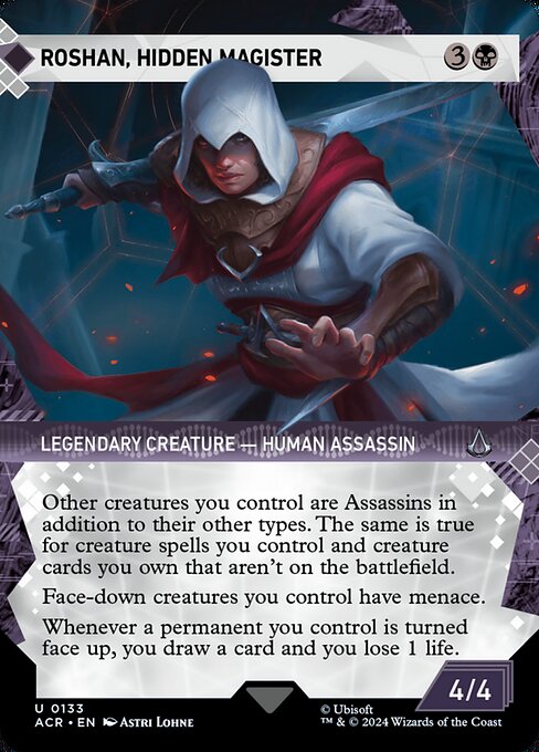 Assassin's Creed - 133 - Roshan, Hidden Magister - Uncommon - B - Foil