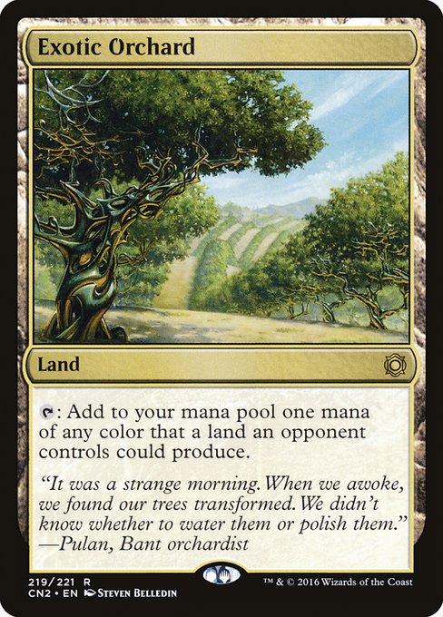 Conspiracy: Take the Crown - 219 - Exotic Orchard - Rare - C - Non-foil