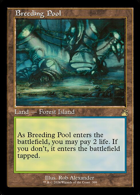 Ravnica Remastered - 399 - Breeding Pool - Rare - C - Non-foil