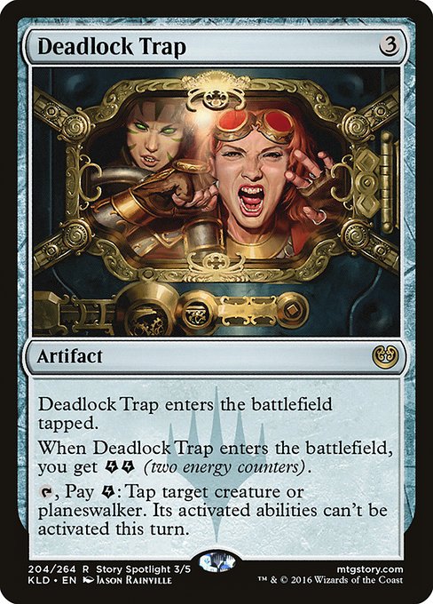 Kaladesh - 204 - Deadlock Trap - Rare - C - Non-foil