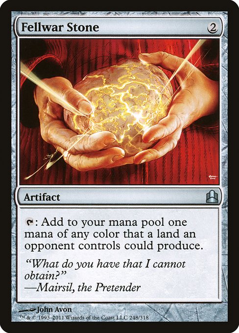 Commander 2011 - 248 - Fellwar Stone - Uncommon - C - Non-foil