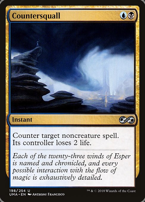 Ultimate Masters - 198 - Countersquall - Uncommon - UB - Non-foil
