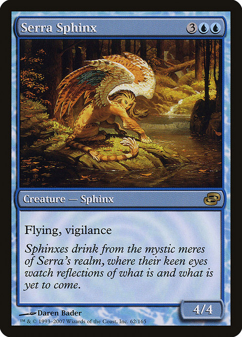 Planar Chaos - 62 - Serra Sphinx - Rare - U - Non-foil