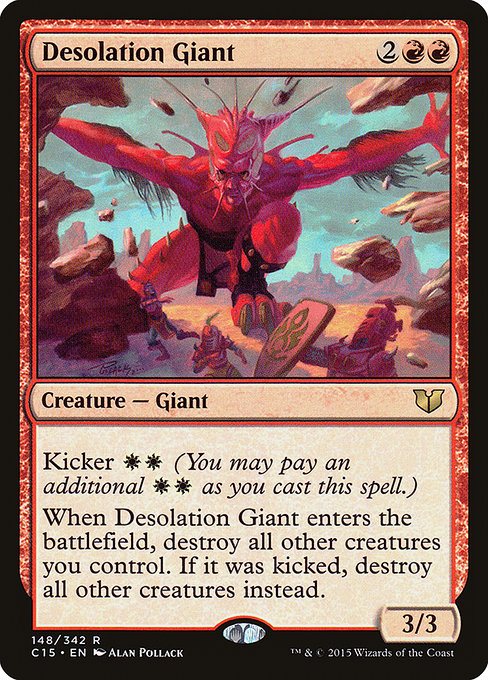 Commander 2015 - 148 - Desolation Giant - Rare - R - Non-foil