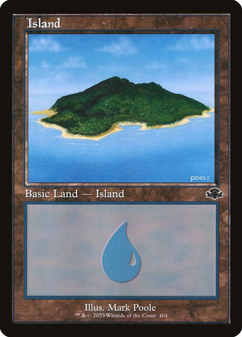 Dominaria Remastered - 404 - Island - Common - C - Non-foil