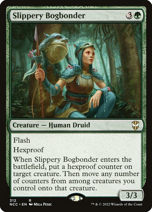 New Capenna Commander - 312 - Slippery Bogbonder - Rare - G - Non-foil