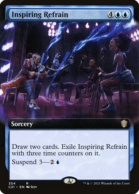 Commander 2021 - 354 - Inspiring Refrain - Rare - U - Non-foil