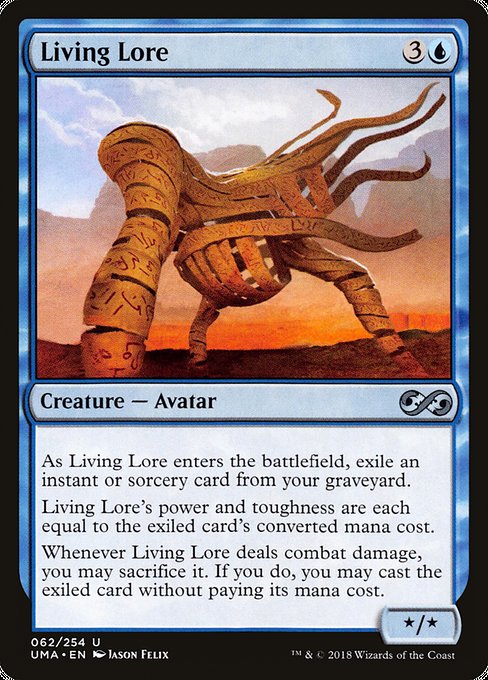 Ultimate Masters - 62 - Living Lore - Uncommon - U - Non-foil