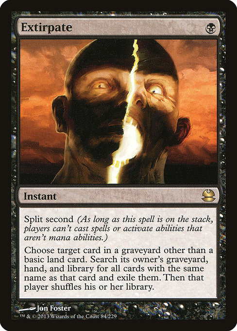 Modern Masters - 84 - Extirpate - Rare - B - Non-foil