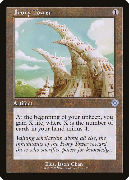 The Brothers' War Retro Artifacts - 23 - Ivory Tower - Uncommon - C - Non-foil