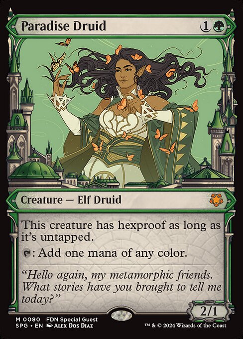 Special Guests - 80 - Paradise Druid - Mythic - G - Non-foil