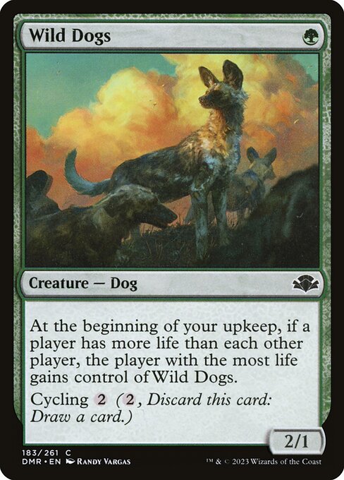 Dominaria Remastered - 183 - Wild Dogs - Common - G - Non-foil