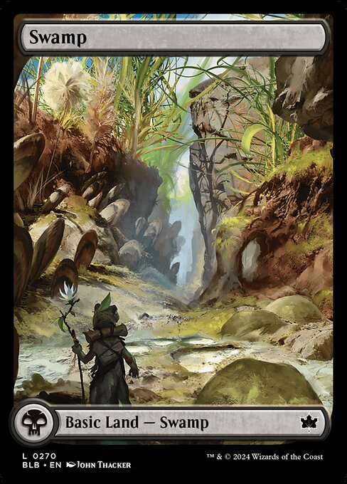 Bloomburrow - 270 - Swamp - Common - C - Foil