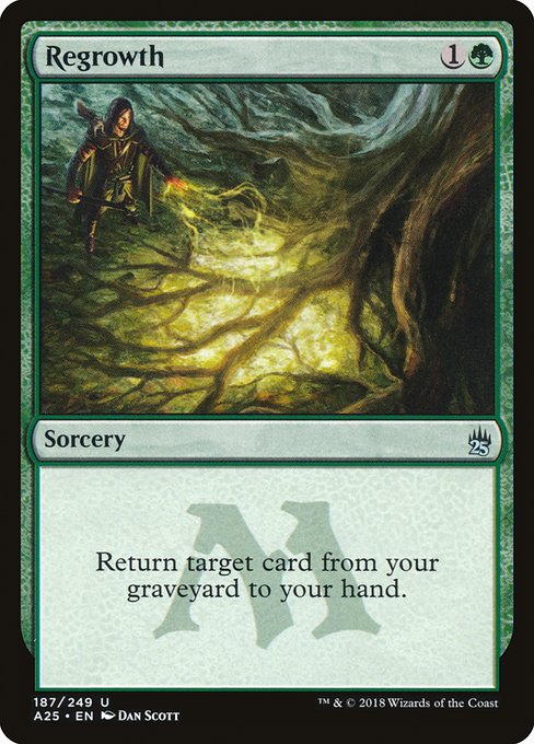 Masters 25 - 187 - Regrowth - Uncommon - G - Non-foil