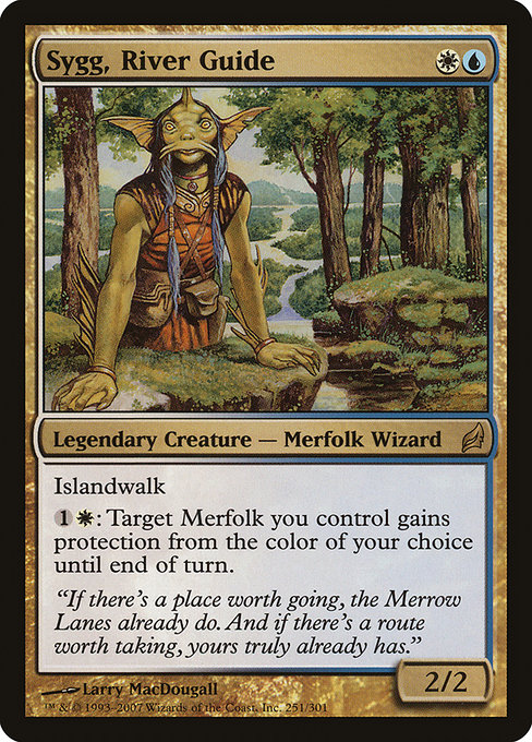 Lorwyn - 251 - Sygg, River Guide - Rare - WU - Non-foil
