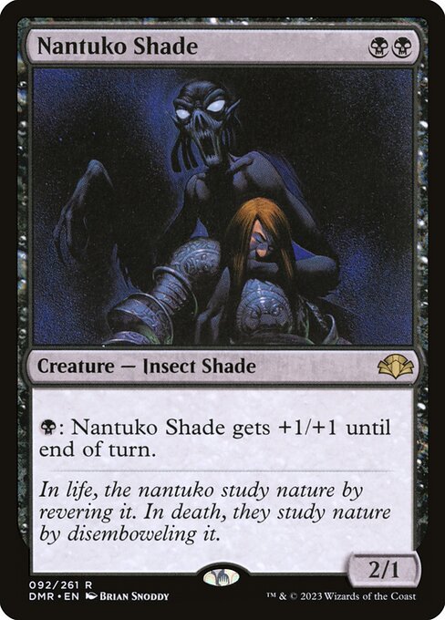 Dominaria Remastered - 92 - Nantuko Shade - Rare - B - Non-foil