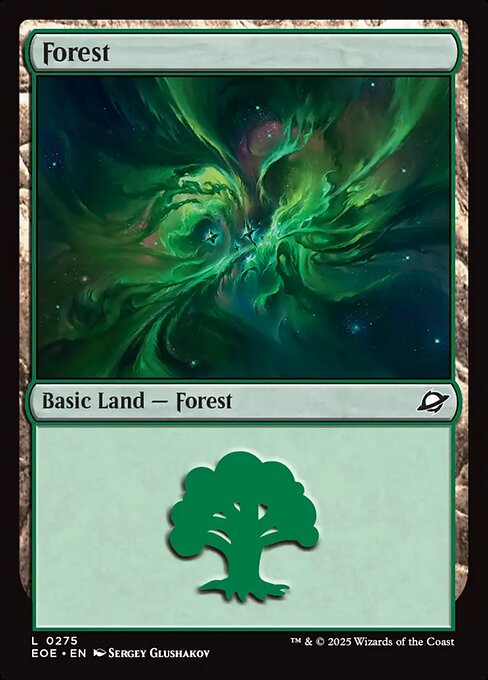 Edge of Eternities - 275 - Forest - Common - C - Foil