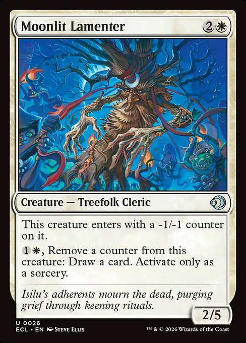 Lorwyn Eclipsed - 26 - Moonlit Lamenter - Uncommon - W - Non-foil