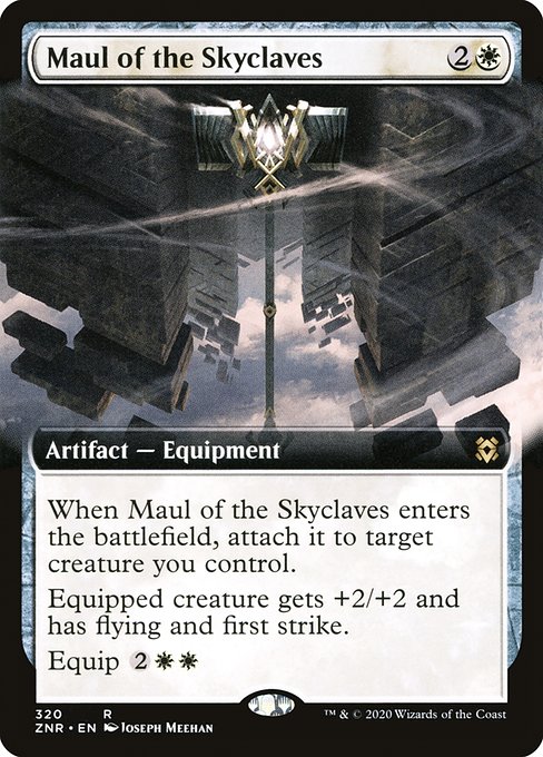 Zendikar Rising - 320 - Maul of the Skyclaves - Rare - W - Foil