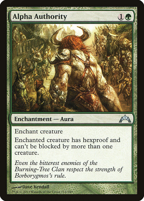 Gatecrash - 114 - Alpha Authority - Uncommon - G - Non-foil