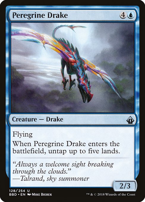 Battlebond - 128 - Peregrine Drake - Uncommon - U - Non-foil