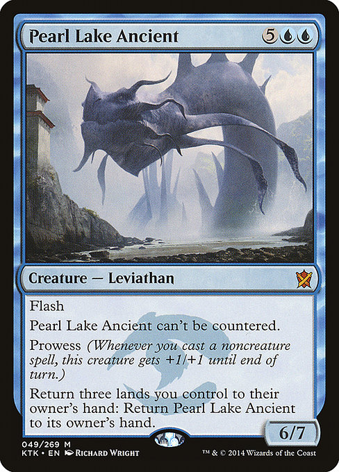 Khans of Tarkir - 49 - Pearl Lake Ancient - Mythic - U - Non-foil