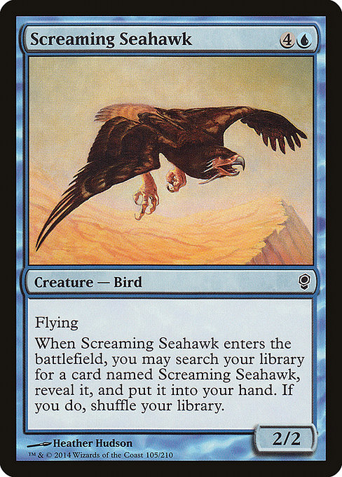 Conspiracy - 105 - Screaming Seahawk - Common - U - Non-foil