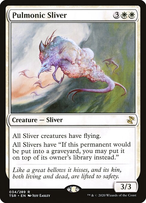 Time Spiral Remastered - 34 - Pulmonic Sliver - Rare - W - Non-foil