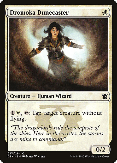 Dragons of Tarkir - 13 - Dromoka Dunecaster - Common - W - Non-foil
