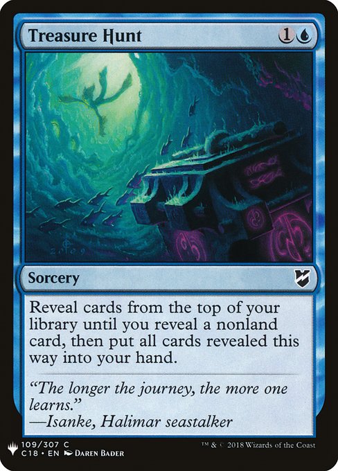 The List - C18-109 - Treasure Hunt - Common - U - Non-foil
