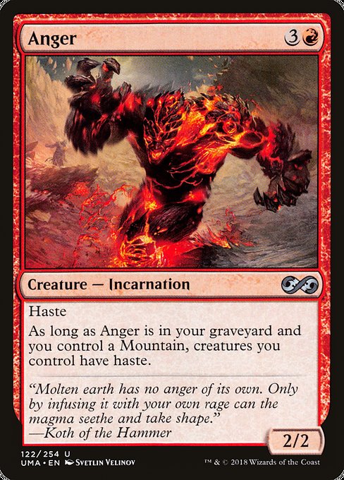 Ultimate Masters - 122 - Anger - Uncommon - R - Non-foil