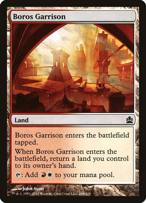 Commander 2011 - 268 - Boros Garrison - Common - C - Non-foil