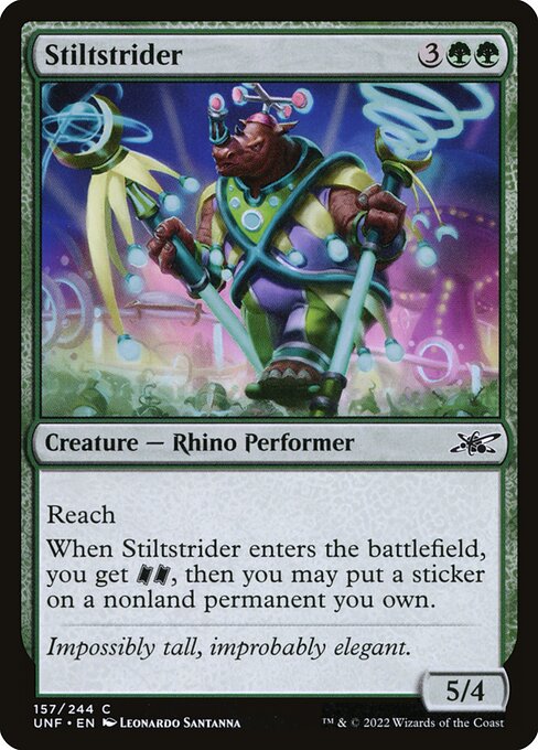 Unfinity - 157 - Stiltstrider - Common - G - Foil
