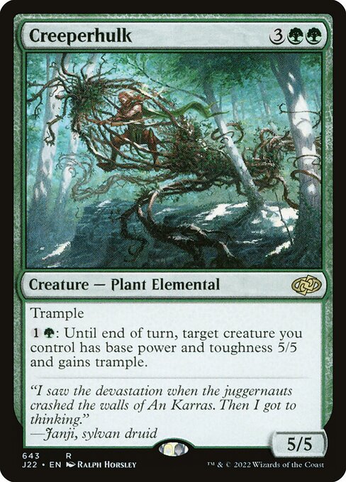 Jumpstart 2022 - 643 - Creeperhulk - Rare - G - Non-foil