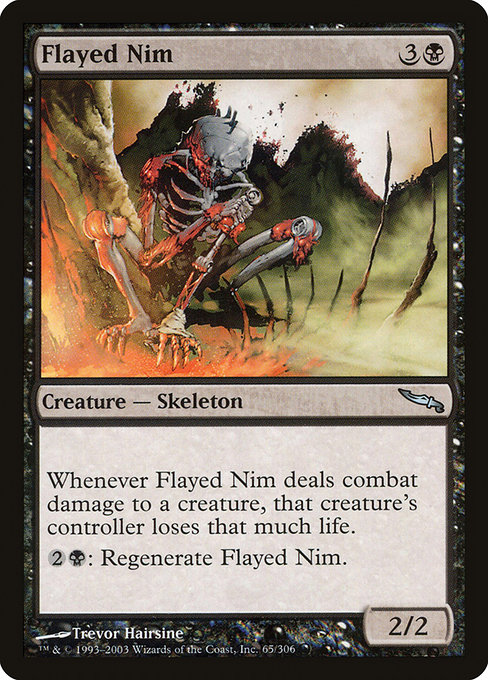 Mirrodin - 65 - Flayed Nim - Uncommon - B - Non-foil