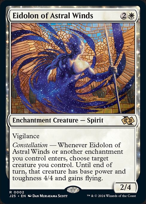 Foundations Jumpstart - 2 - Eidolon of Astral Winds - Rare - W - Non-foil