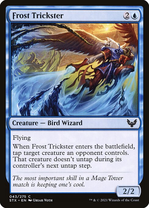 Strixhaven: School of Mages - 43 - Frost Trickster - Common - U - Non-foil