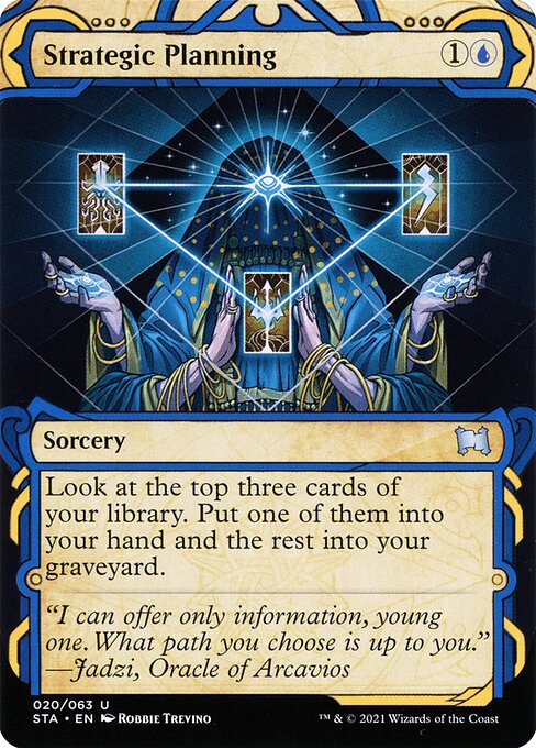 Strixhaven Mystical Archive - 20 - Strategic Planning - Uncommon - U - Foil